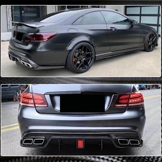 Rear Bumper Diffuser for AMG-Line 2014-2016, Carbon photo 4