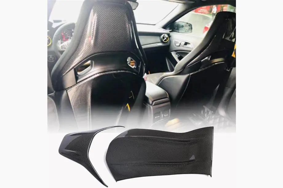 Mercedes A-class W176 2012-2018 Dry Carbon Seat Covers Image