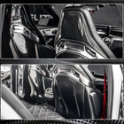 Mercedes CLA C118 2019- Dry Carbon Seat Covers photo 6