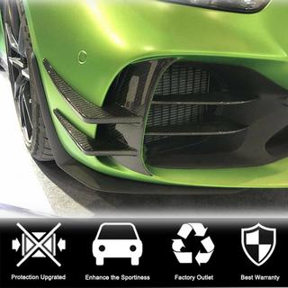 Front bumper extensions V1 (for GT R 2016-2019, Carbon) photo 3