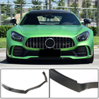 Mercedes AMG GT C190/R190 2014-2022 Front Bumper Lip Spoiler (for GT R 2016-2019, Carbon) photo 1