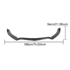 Mercedes AMG GT C190/R190 2014-2022 Front Bumper Lip Spoiler (for GT R 2016-2019, Carbon) photo 6