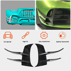 Mercedes AMG GT C190/R190 2014-2022 Front bumper extensions V2 (for GT R 2016-2019, Dry Carbon) photo 2