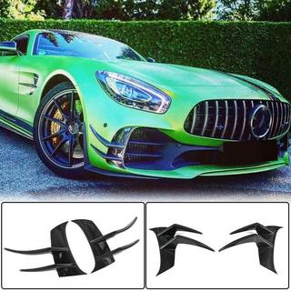 Front bumper extensions V2 (for GT R 2016-2019, Dry Carbon) photo 1