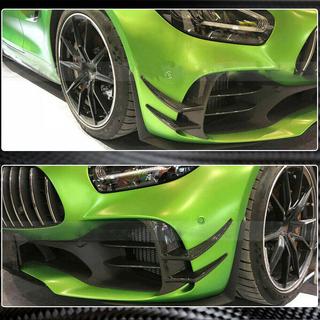 Front bumper extensions V2 (for GT R 2016-2019, Dry Carbon) photo 4