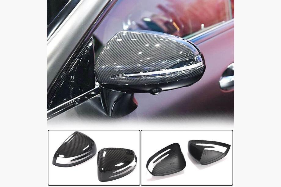 Mercedes SLK R172 2011-2016 Mirror Covers (Dry Carbon) Image