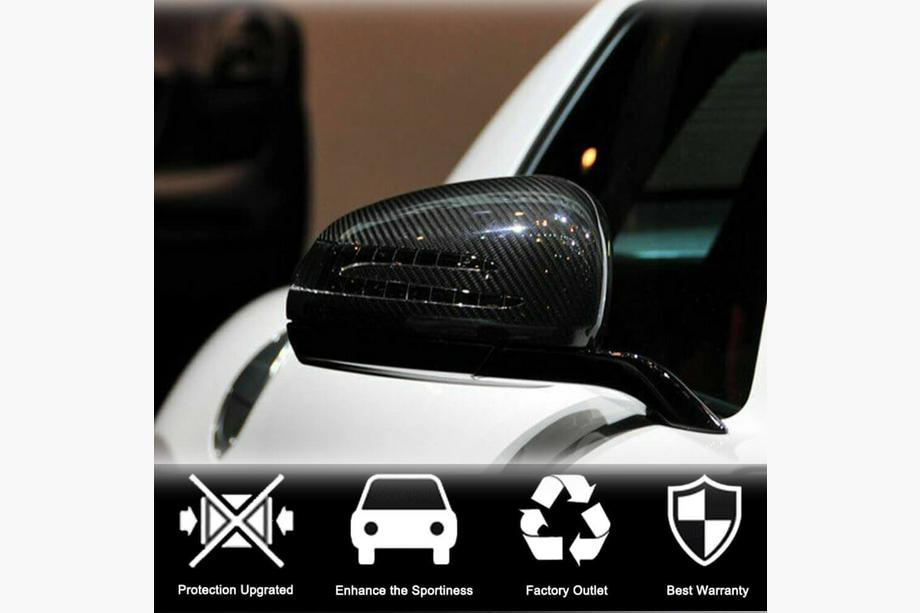 Mercedes AMG GT C190/R190 2014-2022 Mirror Covers (Dry Carbon) Photo 2