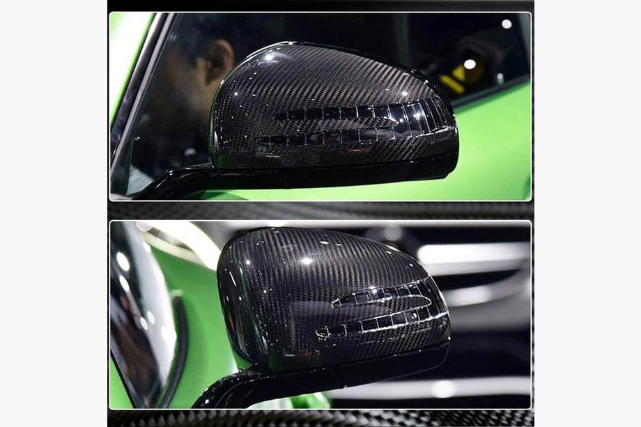Mercedes AMG GT C190/R190 2014-2022 Mirror Covers (Dry Carbon) Photo 3