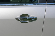 Ford Focus II 2008-2011 Chrome Handle Cup Covers (4 pcs, plastic) photo 1