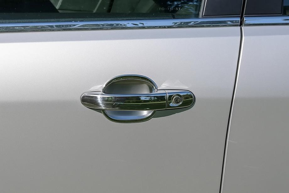 Ford Focus II 2008-2011 Chrome Handle Cup Covers (4 pcs, plastic) Image