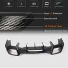 Mercedes AMG GT C190/R190 2014-2022 Rear Bumper Diffuser (for 2015-2017, Carbon) photo 5