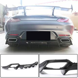 Rear Bumper Diffuser (for 2015-2017, Carbon) photo 1
