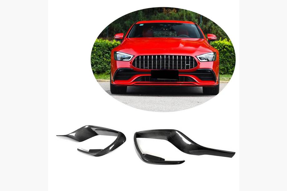 Mercedes AMG GT 4 X290 2018- Carbon Front Bumper Covers (for GT43/GT50/GT53 2018-2022) Image