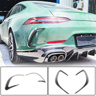 Mercedes AMG GT 4 X290 2018- Rear Bumper Covers V2 (for GT63 2018-2022, Carbon) photo 1