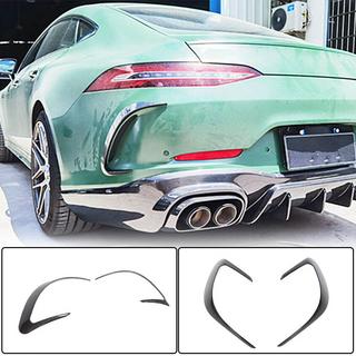 Rear Bumper Covers V2 (for GT63 2018-2022, Carbon) photo 1