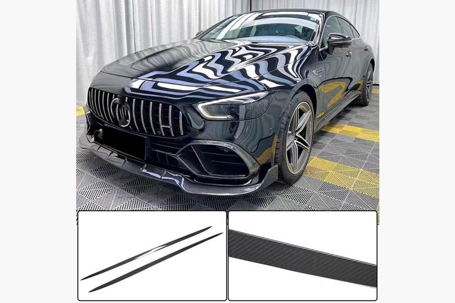 Mercedes AMG GT 4 X290 2018- Side Skirts (for GT53 2018-2022, Dry Carbon) Image