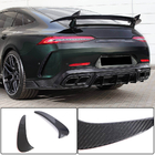 Mercedes AMG GT 4 X290 2018- Rear Bumper Extensions V1 (for GT63 2018-2022, Carbon) photo 1