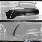 Mercedes AMG GT 4 X290 2018- Rear Bumper Extensions V1 (for GT63 2018-2022, Carbon) photo 4