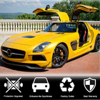 Mercedes SLS C197 2010-2014 Front Bumper Flaps V1 Carbon photo 3
