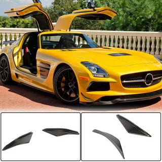 Front Bumper Flaps V1 Carbon photo 1