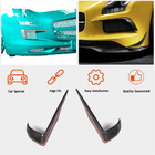 Mercedes SLS C197 2010-2014 Front Bumper Flaps V2 (Carbon) photo 2