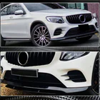 Mercedes GLC X253 2015-2022 Front Bumper Lip Spoiler (for AMG-Line/GLC43 AMG, Carbon) photo 2