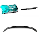 Mercedes GLC X253 2015-2022 Front Bumper Lip Spoiler (for AMG-Line/GLC43 AMG, Carbon) photo 3