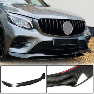 Front Bumper Lip Spoiler (for AMG-Line/GLC43 AMG, Carbon) photo 1