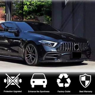 Front Bumper Lip Spoiler (for AMG/AMG-Line 2018-2020, Carbon) photo 3