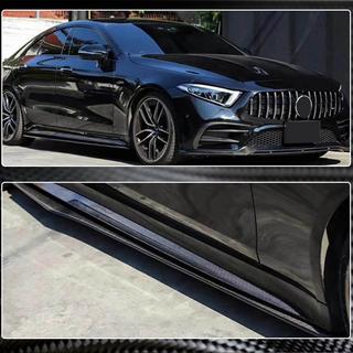 Side Skirts V1 (for AMG/AMG-Line 2018-2020, Carbon) photo 4