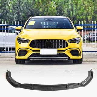 Front Bumper Lip Spoiler (for CLA45 AMG SD, Carbon) photo 1