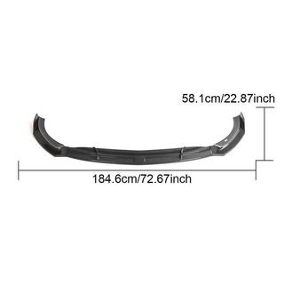 Front Bumper Lip Spoiler (for CLA45 AMG SD, Carbon) photo 4