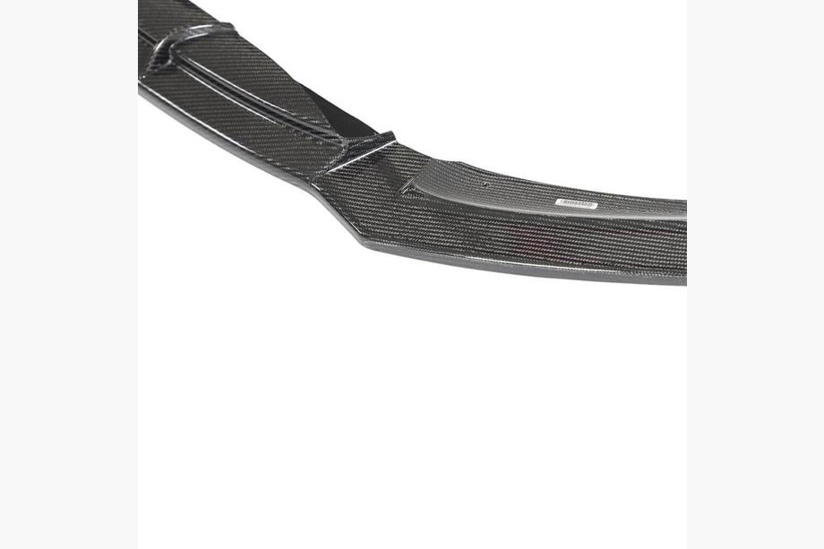 Mercedes CLA C118 2019- Front Bumper Lip Spoiler (for CLA45 AMG SD, Carbon) Photo 7
