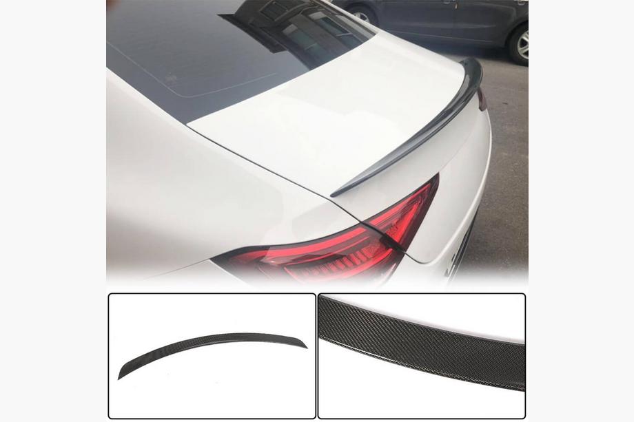 Mercedes CLS C257 2018- Spoiler V5 (for 2018-2020, Carbon) Image