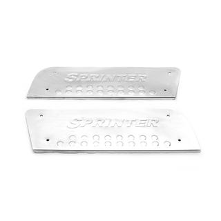 Interior door sill plates OmsaLine (stainless steel) Mercedes Sprinter W906 2006–2018 photo 3