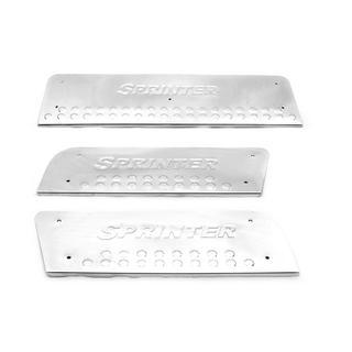 Interior door sill plates OmsaLine (stainless steel) Mercedes Sprinter W906 2006–2018 photo 2