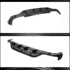 Mercedes CLS C257 2018- Rear Bumper Diffuser V2 for AMG-Line 2018-2020, Carbon photo 3