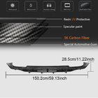 Mercedes CLS C257 2018- Rear Bumper Diffuser V2 for AMG-Line 2018-2020, Carbon photo 5