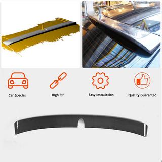 Rear Window Spoiler Visor (2002-2006, Carbon) photo 2