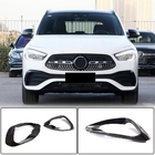 Mercedes GLA H247 2020- Front Bumper Extensions V1 (for AMG/AMG-Line, Carbon) photo 1