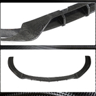 Mercedes GLA H247 2020- Front Bumper Lip Spoiler (for AMG/AMG-Line, Carbon) photo 3