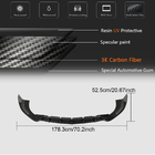 Mercedes GLA H247 2020- Front Bumper Lip Spoiler (for AMG/AMG-Line, Carbon) photo 5