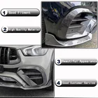 Mercedes GLE coupe C167 2019- Front bumper inserts (for GLE 350/GLE450/GLE63 2019-2023, Carbon) photo 4