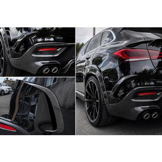 Rear Bumper Carbon Trim for GLE 350/GLE450/GLE63 2019-2023 photo 2