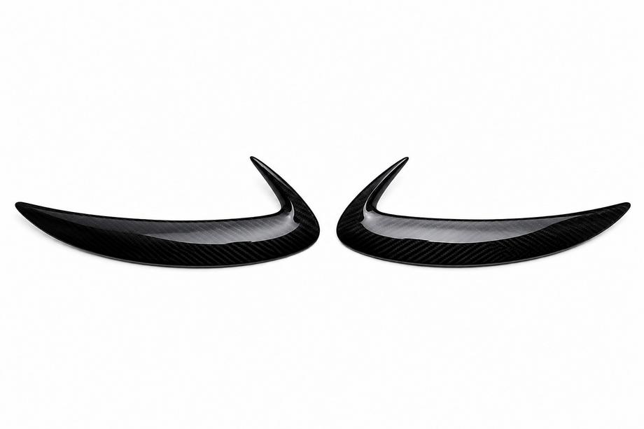Mercedes GLE coupe C167 2019- Rear Bumper Carbon Trim for GLE 350/GLE450/GLE63 2019-2023 Photo 4