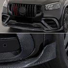 Mercedes GLE coupe C167 2019- Front Bumper Lip Extensions (GLE63 AMG, Carbon) photo 3