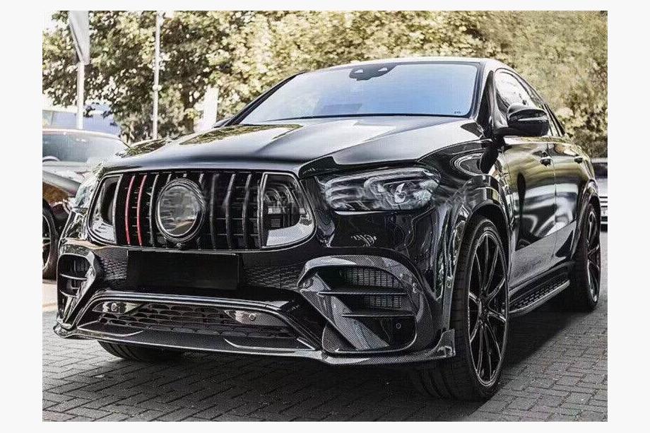 Mercedes GLE coupe C292 2015-2019 Carbon Front Bumper Covers (GLE63 AMG) Photo 5
