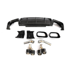 Mercedes GLE W167 2018- Rear diffuser with exhaust tips GLE63 Carbon (2018-2026) photo 5