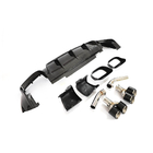 Mercedes GLE W167 2018- Rear diffuser with exhaust tips GLE63 Carbon (2018-2026) photo 6
