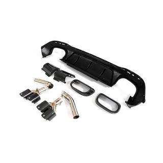 Rear diffuser with exhaust tips GLE63 Carbon (2018-2026) photo 4
